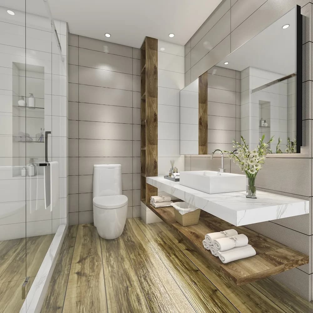 Modern bath